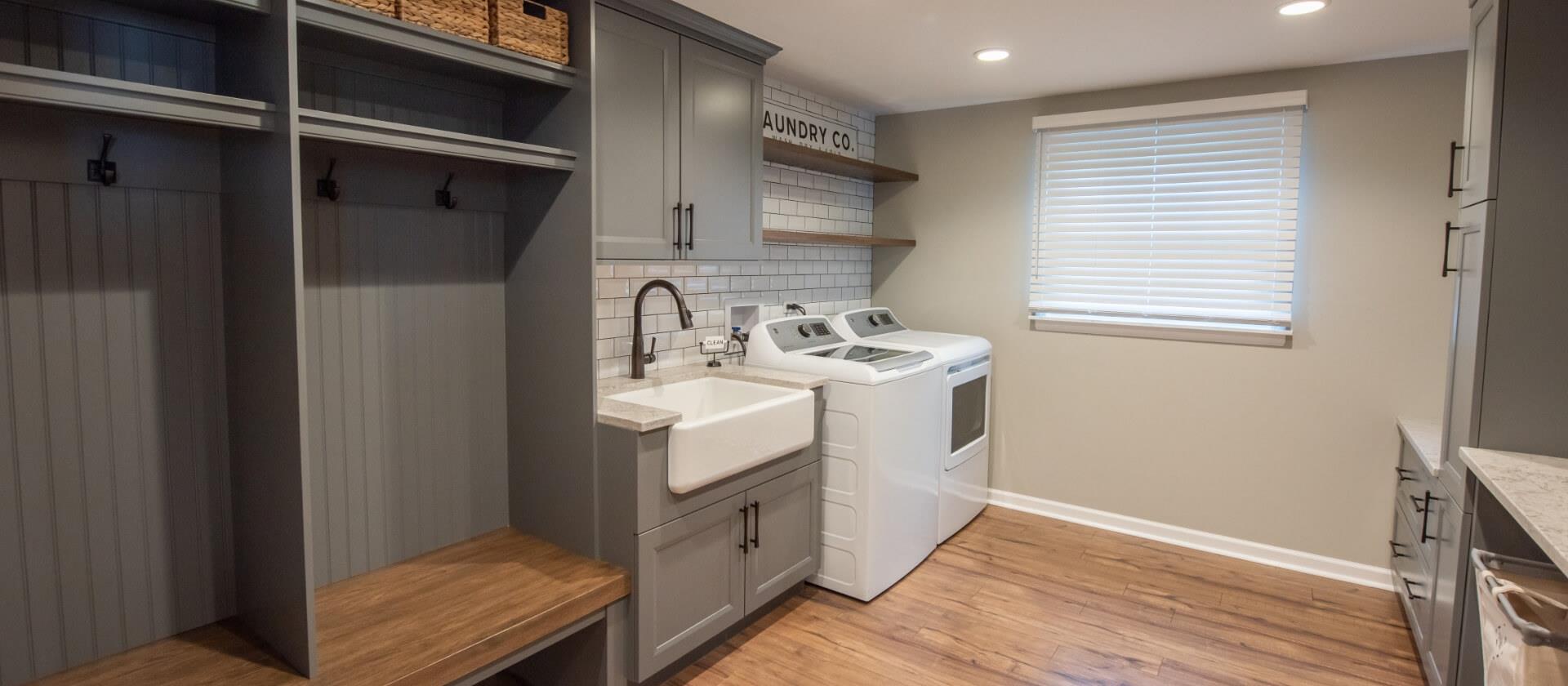 Mudroom and Laundry Room