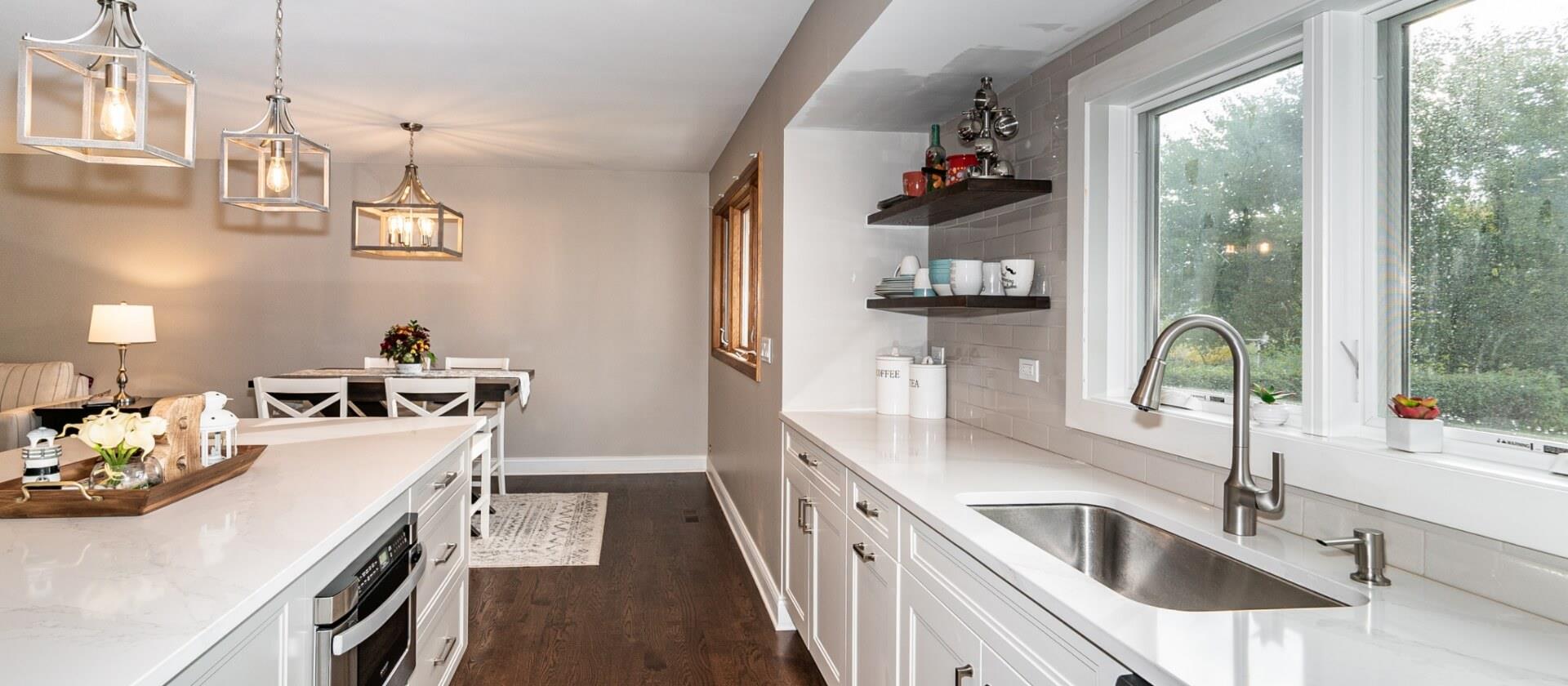 Split Level Kitchen